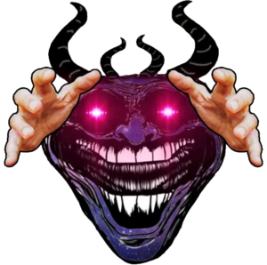 Scary Troll Face PNG