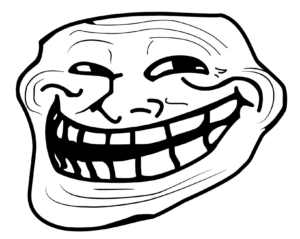 High-resolution Troll Face PNG
