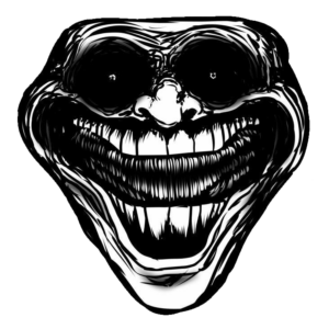 Scary Troll Face PNG