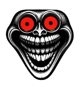 Scary Troll Face PNG