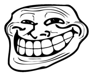 Happy Troll Face PNG