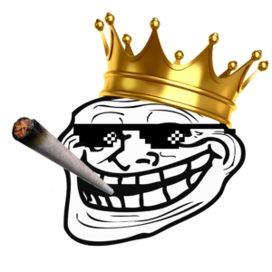 Thug Life Troll Face PNG