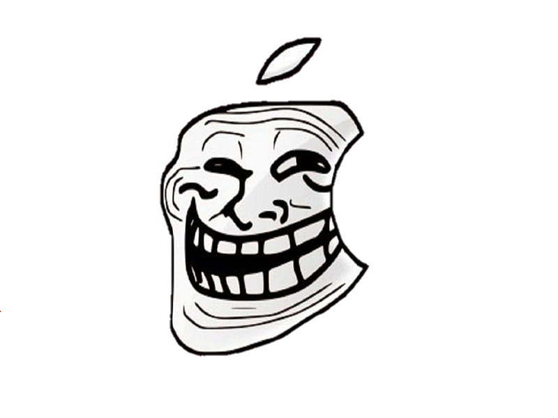 Apple Troll Face Png
