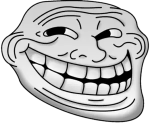 Dark Troll Face Png