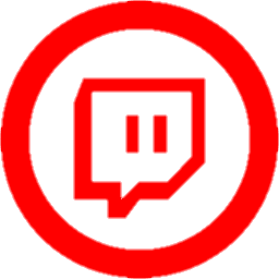 Red Twitch Logo Png