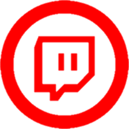 Twitch logo PNG transparent image download, size: 530x135px