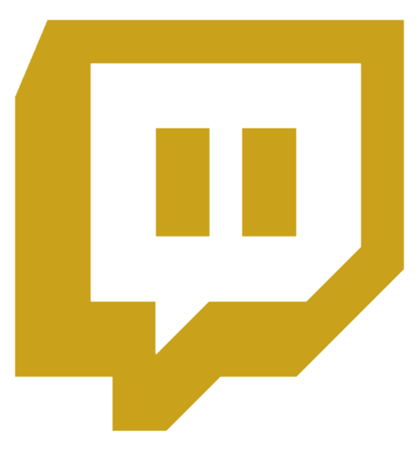Transparent Twitch Logo Png Yellow 