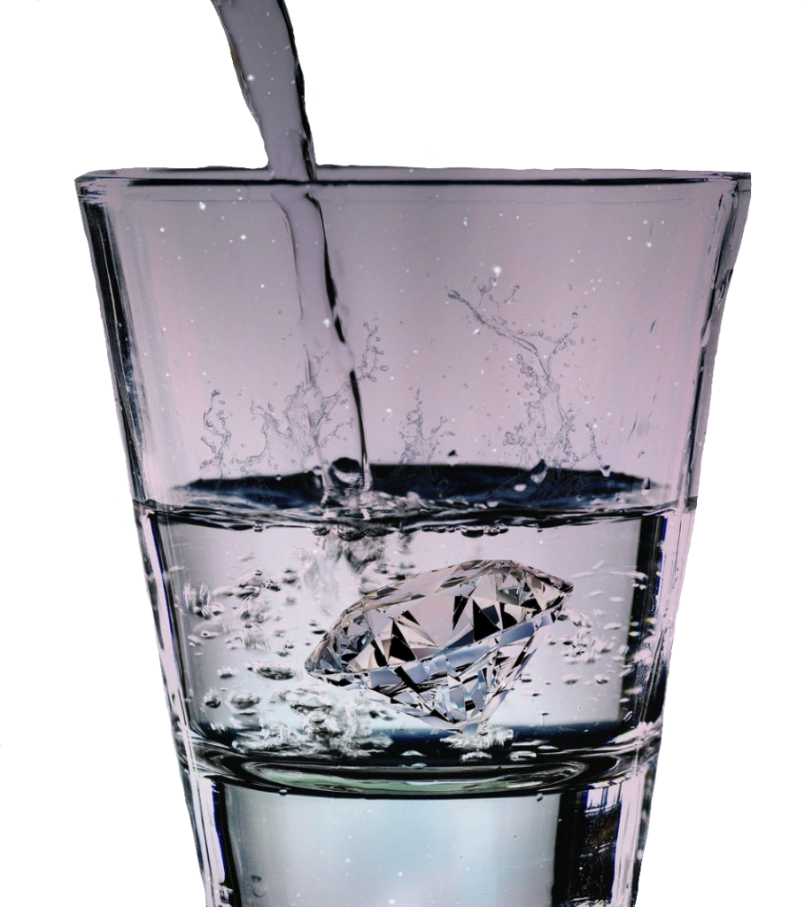 Water in a glass PNG