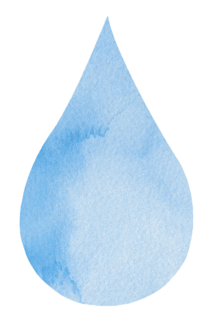 Aesthetic Water Drop PNG