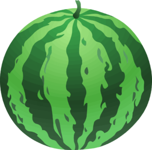 Animated watermelon png