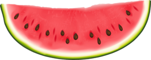 Transparent watermelon png