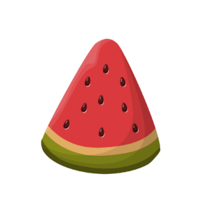 Animated Watermelon Slice Png
