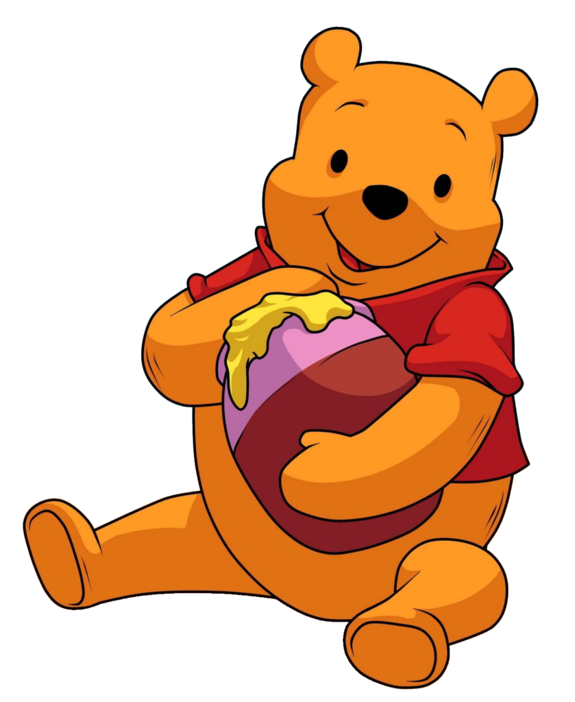 Winnie-the-Pooh Aesthetic Sticker - Transparent PNG Download