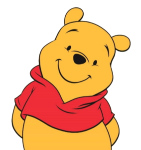 Cute Winnie the Pooh Bear Png