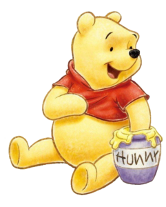 Winnie Pooh PNG transparent image download, size: 861x2008px