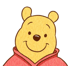 Winnie the Pooh Bear Face Png