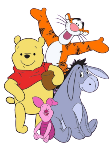 Winnie the Pooh Character clipart Png