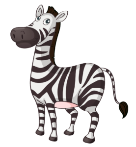 Cartoon Zebra Drawing PNG